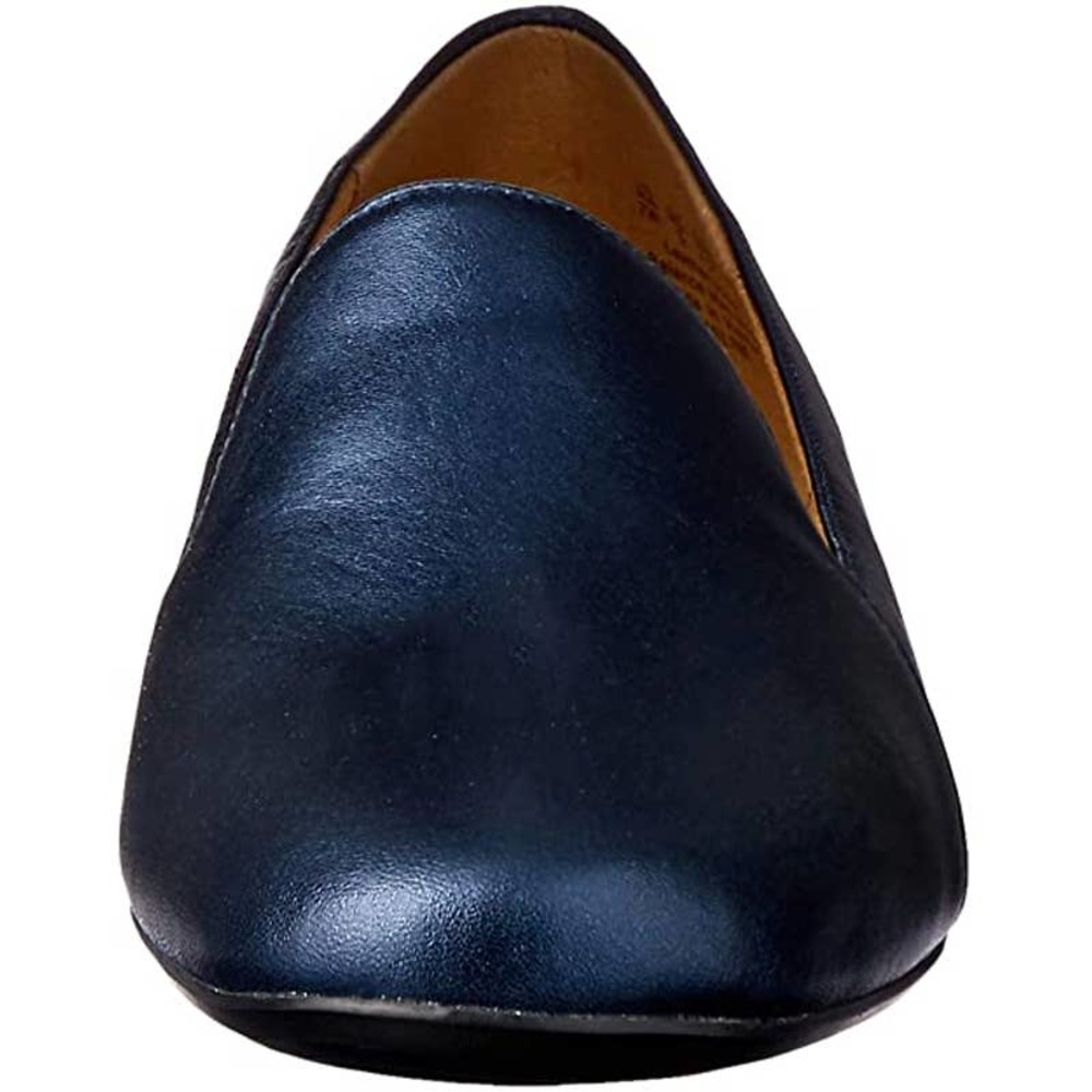 Naturalizer Women's Emiline Loafer Flat Slip-On, Navy, 5